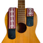 Gitarrengurt Handgemacht Bunt Vintage Vegan Ethno Handmade Kaktusleder Rot Mexiko